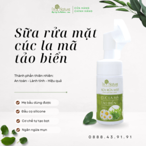 Sữa rửa mặt đầu cọ Silicone I'm Nature 100ml