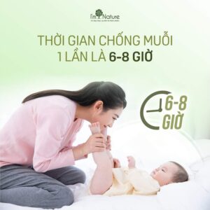oran baby chong muoi duoc bao lau