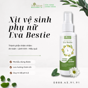 Xịt vệ sinh phụ nữ Eva Bestia I'm Nature 50ml