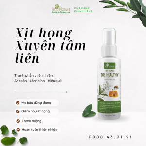 Xịt họng Xuyên tâm liên Dr.Healthy I’M NATURE